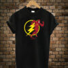 The Flash Running Emblem Outline Children's Unisex T-Shirt