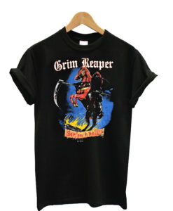 Vintage-80s-GRIM-REAPER-See you in hell t shirt