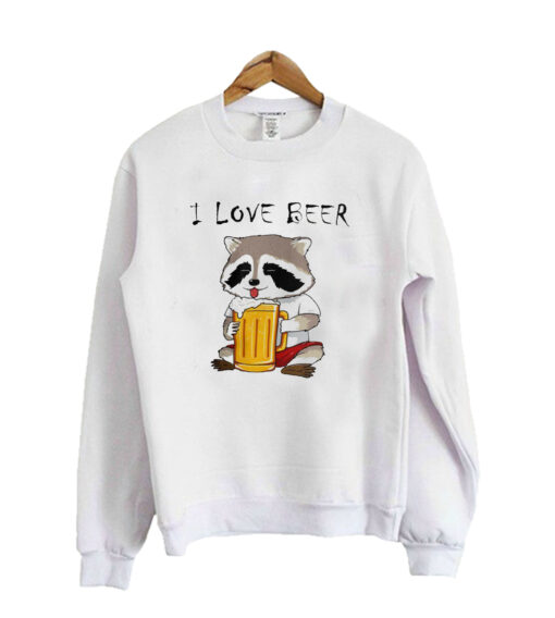 Ziggy the Raccoon I love beer T-Shirt