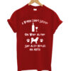 A Woman Cannot Survive On Wine Alone She Also Needs An Akita Cotton T-Shirt