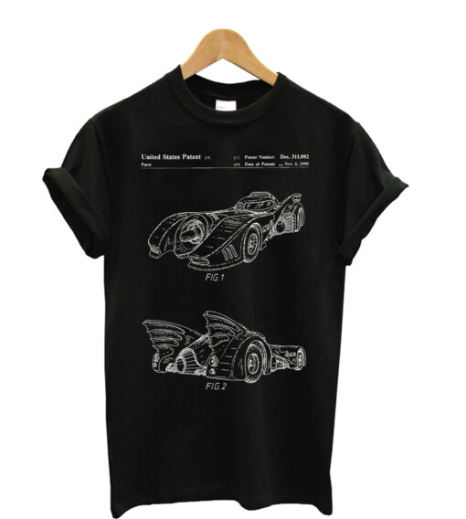 Batmobile-Patent-T-Shirt