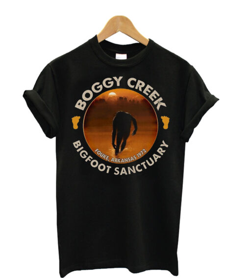 Bigfoot Boggy Creek Bigfoot Sanctuary Classic T Shirt