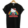 Cute Retro Kitty Antifa t shirt