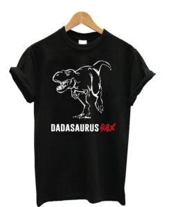 DADASaurusRex-TEE-Dad-Dinosaurus T shirt