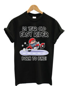 Easy Rider 21st Birthday Biker Mens T-Shirt