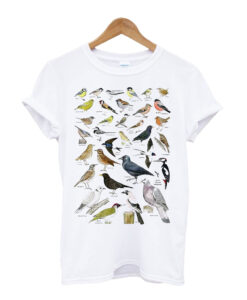 Garden-Birds-Tee-All-Britis T shirt