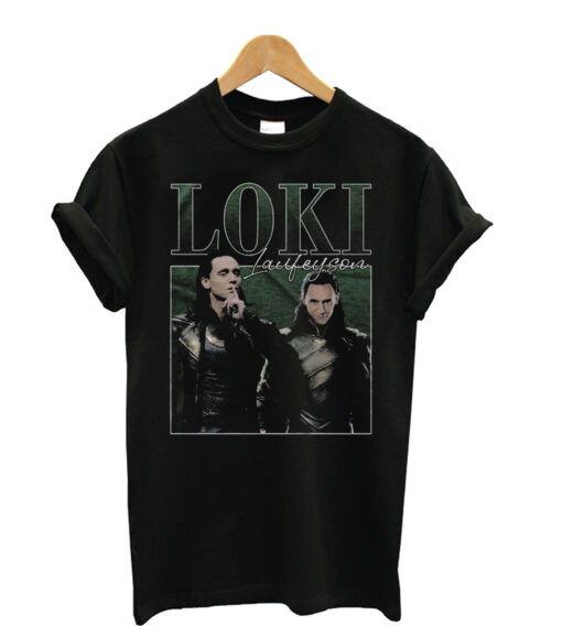 Loki Laufeyson vintage 90s shirt Tom Hiddleston Thor TV Series Homage t shirt