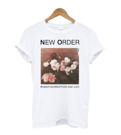 New Order Power Corruption Lies T shirt