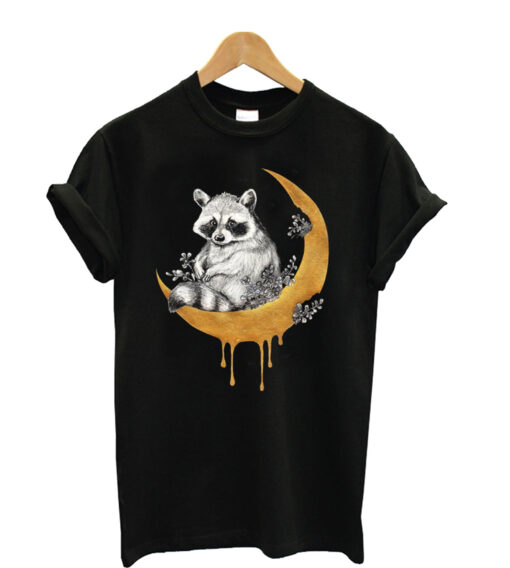 Raccoon-Ladies-T-shirt