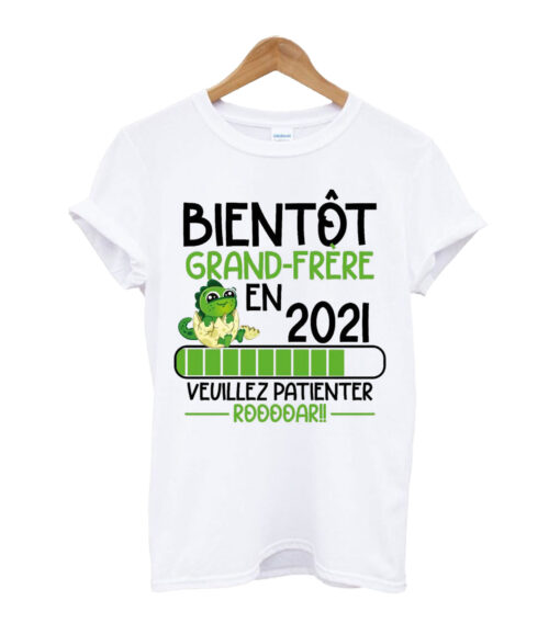 Soon Big Brother in 2021 - Gift Announcement Pregnancy T-shirt