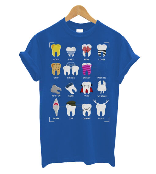 Tooth-Types-Gift-print-for-T shirt