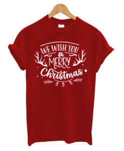 We-Wish-You-A-Merry-Christmas T shirt