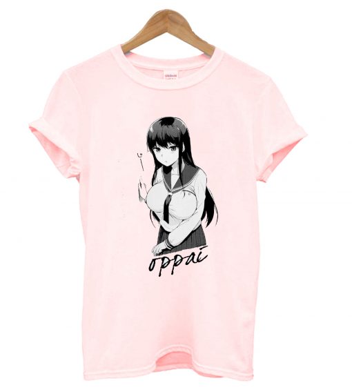 A Nubile Manga Girl Big Opp T Shirt