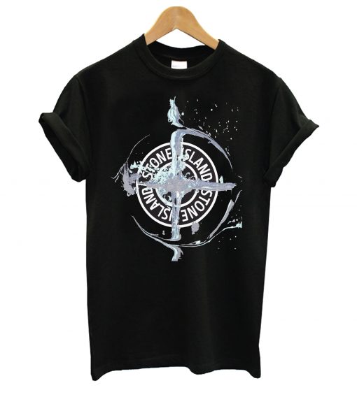 Black Stone Island T Shirt