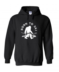 Fun Skiing Yeti Hoodie