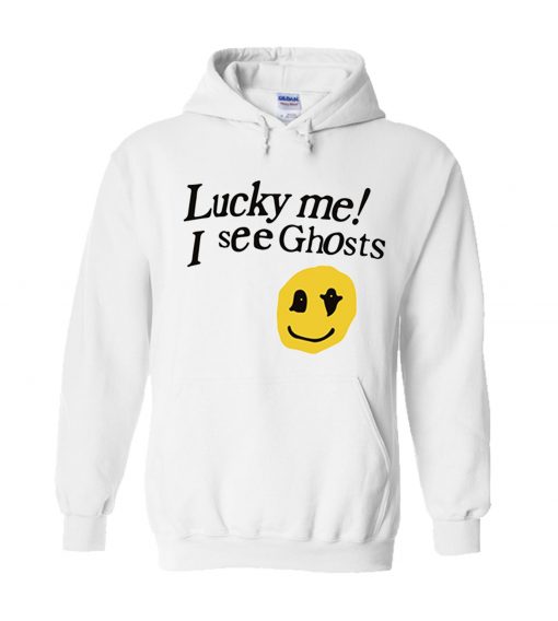 Lucky Me! I See Ghosts Smile Hoodie