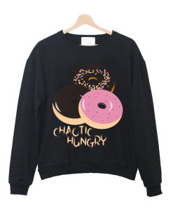 Chaotic Hungry RPG Alignment Donuts Crewneck Sweatshirt