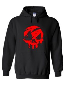 Hole Red Hoodie