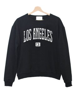 Los Angeles CA Vintage City Crewneck Sweatshirt
