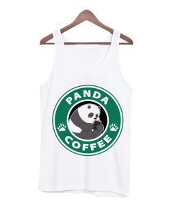Panda Coffe Tank Top