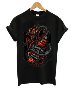 Right Side Brain Whiskey T Shirt