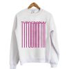 Tall Typography (Pink) Crewneck Sweatshirt