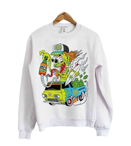 Spongebob Bus Sweatshirt