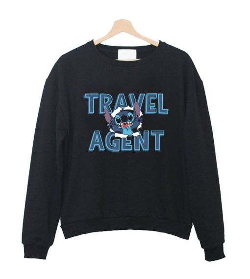 Travel Agent Interruption Crewneck Sweatshirt