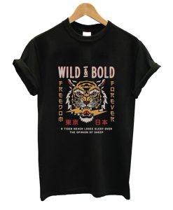Wild and Blod Tiger T Shirt