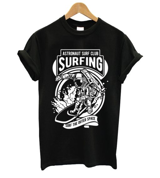 Astronout Suf Club Surfing T Shirt