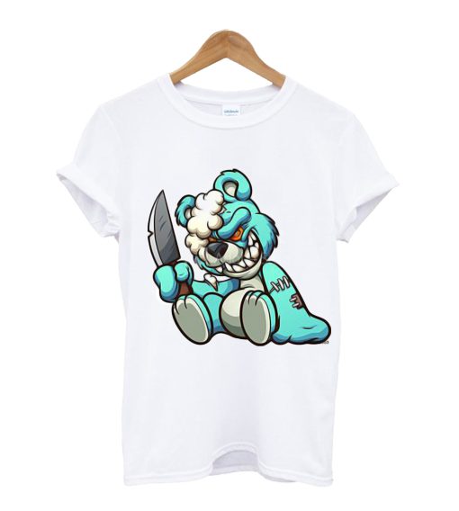 Bear Knife Evil T Shirt