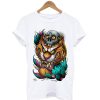 Flower Lion T Shirt