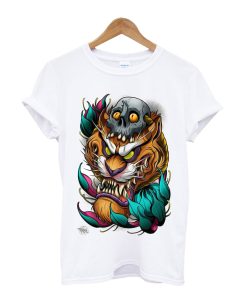 Flower Lion T Shirt