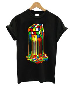 Melting Rubiks Cube T-Shirt