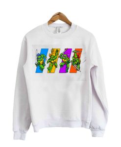 Ninja Turtles Pixel Art Arcade Sweatshirt