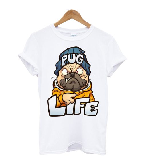 Pug Life Dog T Shirt