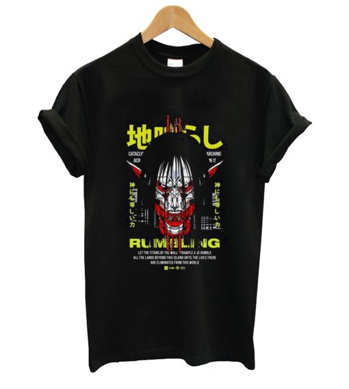 Rumbling Ghost Japan T Shirt