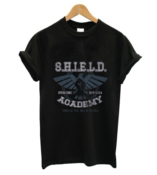 Shield Academy (Ops. Division) - Light Print T-Shirt