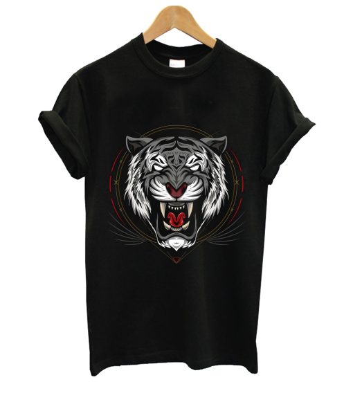 Tiger White T Shirt