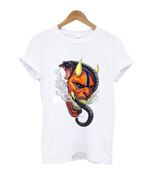 Dragon Snake Scream T Shirt