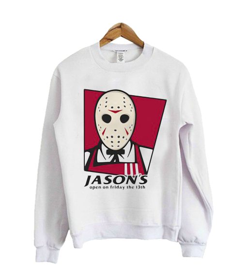 Jason's Open On Friday Sweatshirt