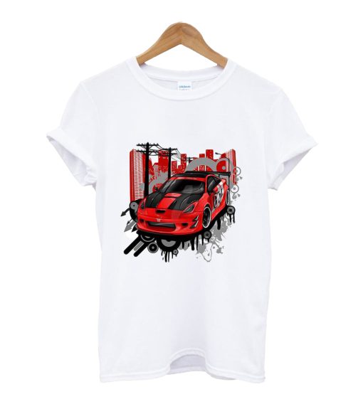 Red Car T Shirt