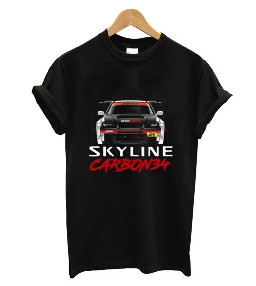 Skyline Karbon Car T Shirt