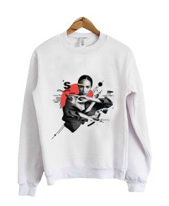 Dance Girl Abstrak Sweatshirt