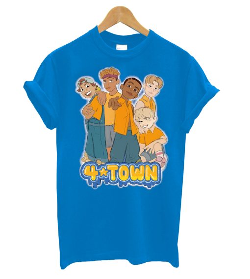 4 Town Boy Band T Shirt