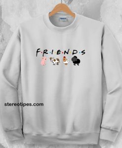 Friends Not Food Sweatshirt