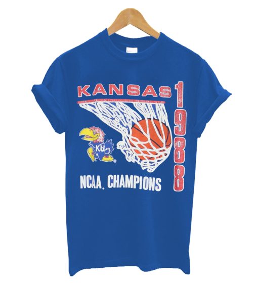 Kansas 1988 Champions T Shirt