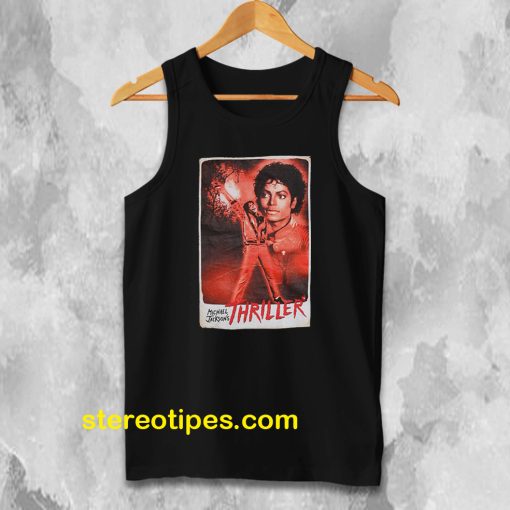 Michael Jackson Thriller Poster Tanktop