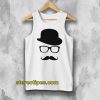 Mustache Men's Short Sleeve Tee Tanktop