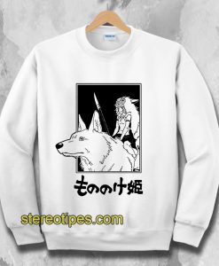 Princess Mononoke Tee Inspired By The Anime Sweartshirt